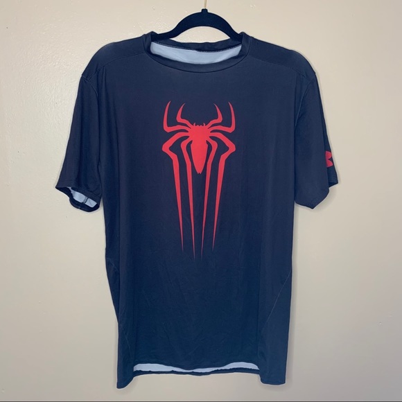 under armour spiderman shirt